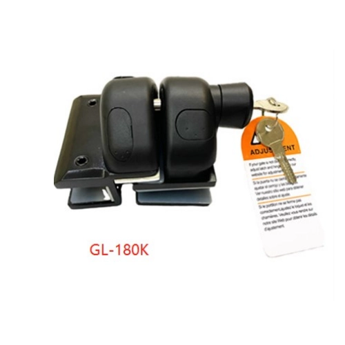 Glass to Wall Pool Gate Latch with Keys SS316