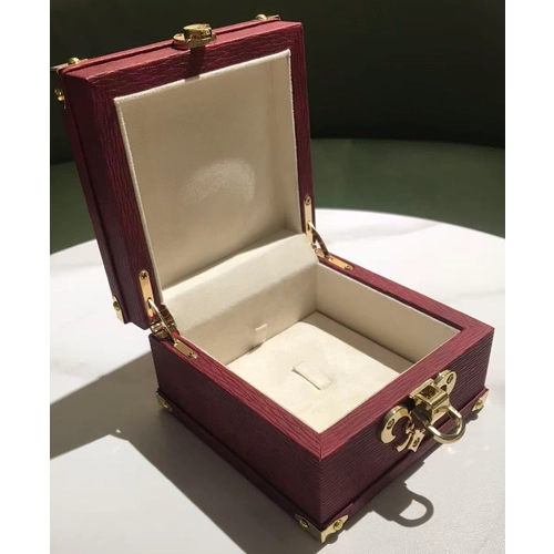 China YADAO｜Luxury Red Leather Jewelry Box manufacturer