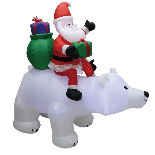 Chine Senmasine Christmas Inflatable Tree Blow Up Xmas Decoration Build-in Led Lights Indoor Outdoor Holiday Decorative - COPY - s7l9pf fabricant