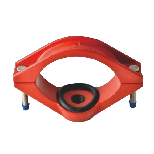 Fabrikpreis DN50 DN100 DN150 Tapper-Sattel aus duktilem Gusseisen für PE/PVC-Rohre
