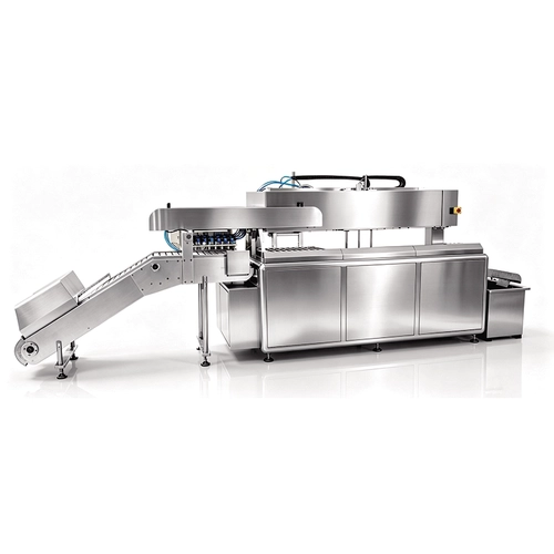 Double arms wax dipping machine