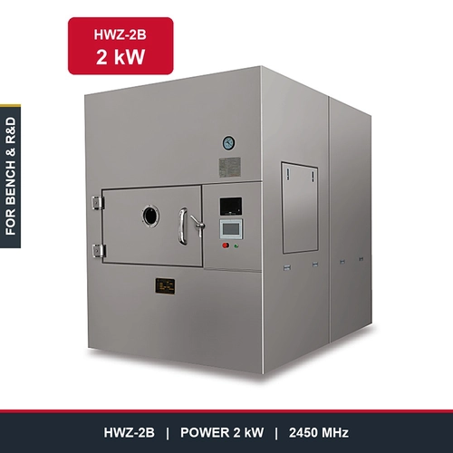HWZ-2B 2kW Benchtop Vacuum Microwave Drying Machine for Laboratory R&D and Small Batch