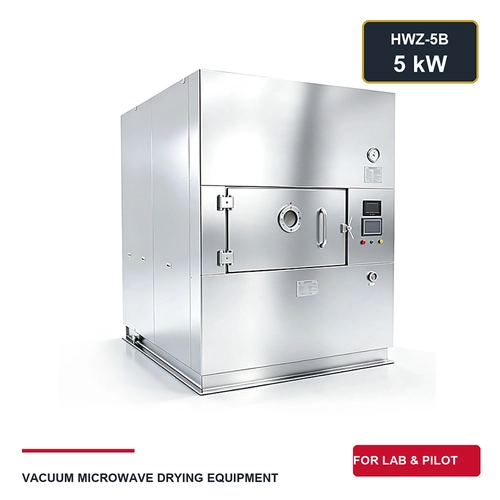 HWZ-5B 5kW Small Vacuum Microwave Drying Machine for Lab and Pilot Production