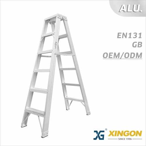 XG-106A 【ALUMINIO】 Escalera de doble cara (Engrosamiento y remachado)