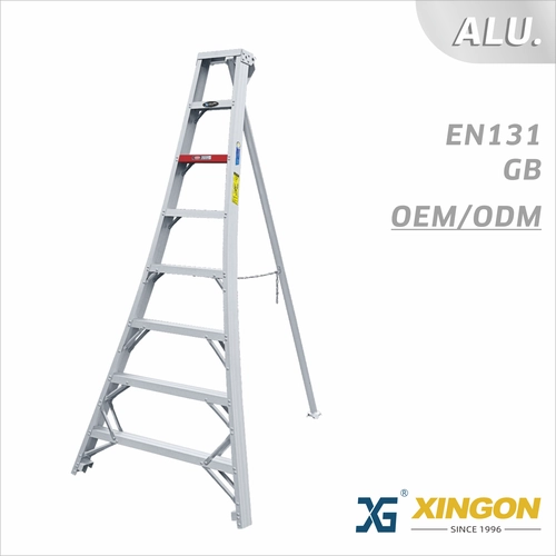 XG-136A 【ALUMINIUM】 Échelle trépied / Échelle de jardin