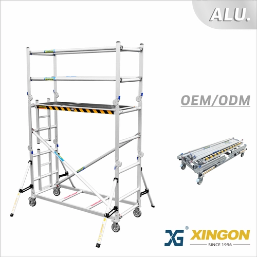 XG-375 【ALUMINUM】 Folding Scaffold