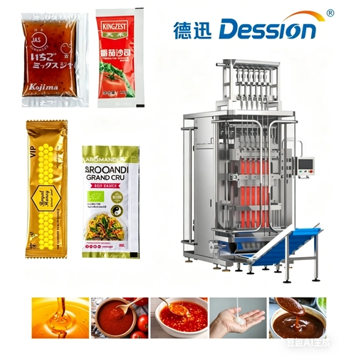 Chine Machine d'emballage de pâte à sceller multi-voies à 3 côtés fabricant