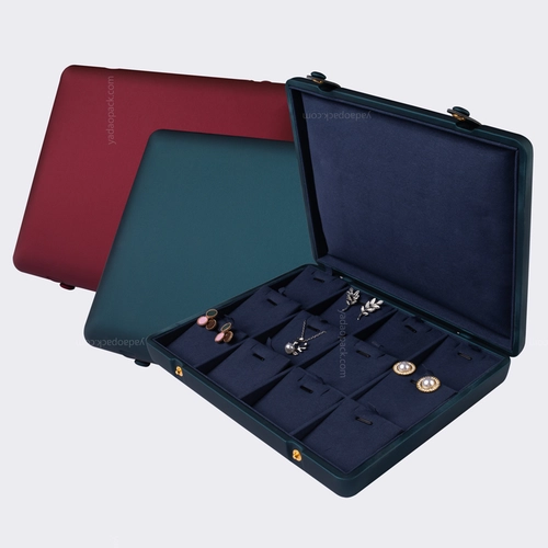 2021 Neueste Reiseschmuck Organizer Button Big Fall Gummi Finish Multifunktionale Speicheranzeige