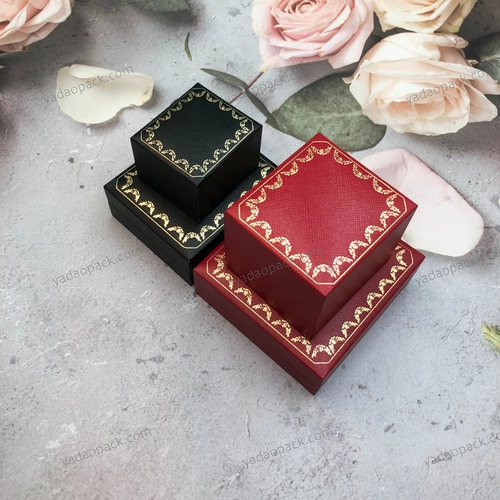 China Yadao Custom Jewelry Packaging Box Gift Boxes Necklace Earring Bracelet Ring Jewelry velvet Box manufacturer