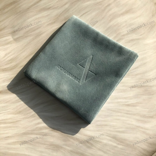 Yadao flap velvet camurça jóias bolsa bolsa com botão