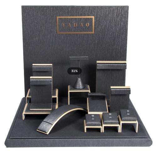 Čína yadao pu leather microfiber velvet jewerly display set  výrobce