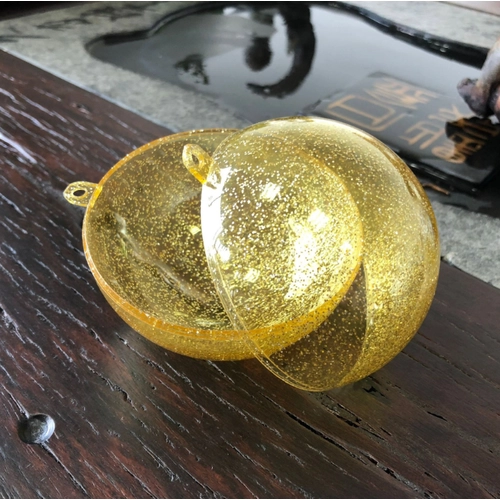 Hot Selling New Type Glitter Christmas Openable Ball