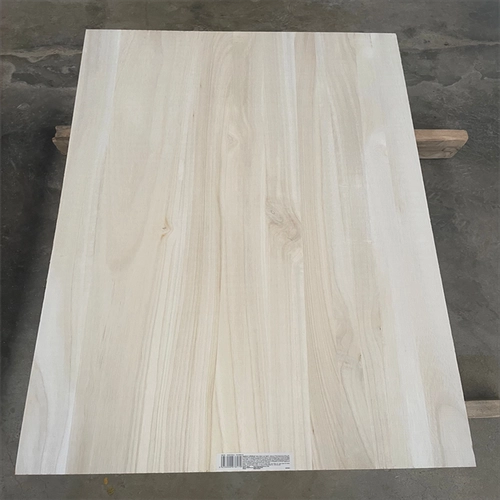 ألواح Paulownia Edge ملتصقة مع الباركود الفردي لـ DIY في مصنع السوبر ماركت