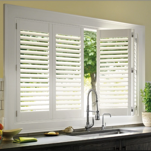 window plantation shutters, beautiful PVC shutter