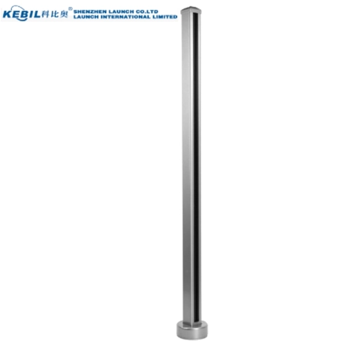 Aluminum Glass Railing Post 6063-T5 Powder Coated 50mm Square ...