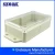 China ABS Ip68 waterproof plastic enclosure outdoor electrical junction box AK10002-A2, 200*94*45mm manufacturer