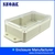 China ABS Ip68 wasserdichtes Plastikgehäuse im Freien elektrischer Anschlusskasten AK10002-A2, 200 * 94 * 45mm Hersteller