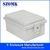 China IP65 wasserdichtes Klappgehäuse für Leiterplatte 175 * 125 * 85 mm Kunststoffbox für Elektronikprojekt-Anschlussgehäuse AK-01-36 Hersteller
