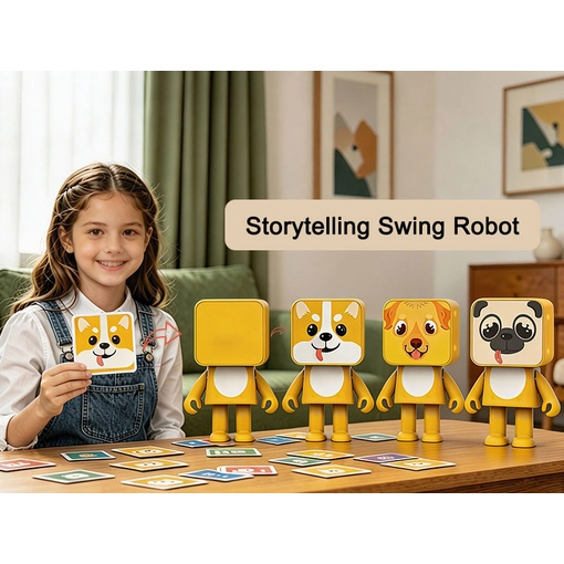 Geschichtenerzählender Schaukelroboter