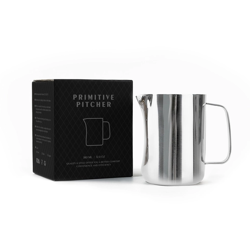 Factory Direct Custom Logo 380 ml 500 ml Food Grade Rvs Melkkan Zwart Zilver Koffie Melkkan Opschuimen Pitcher