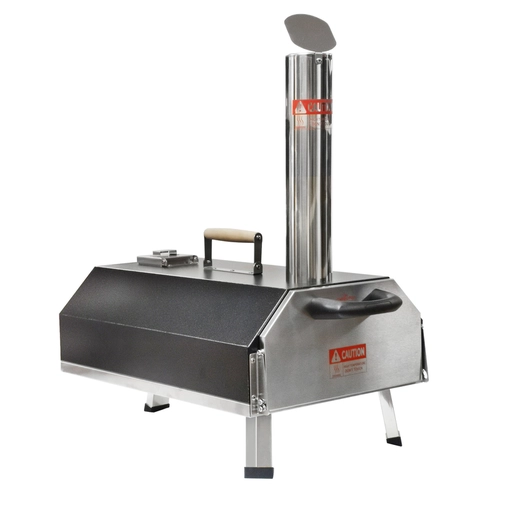 Cocina portátil de la pizza del estilo del trapezoide para la rotación semi automática de la parrilla