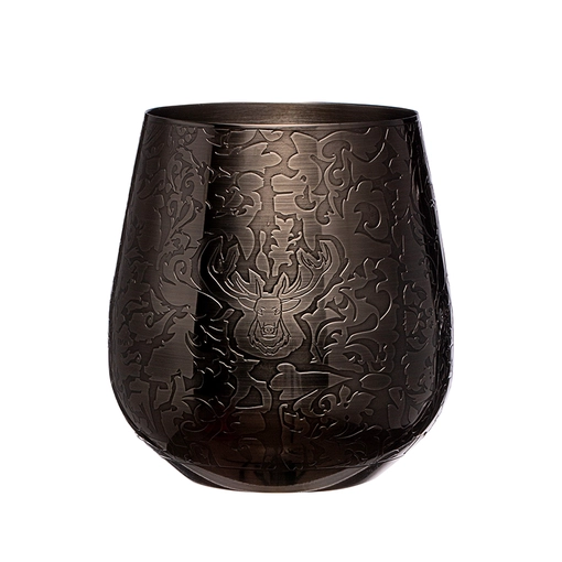 Etching Cocktail Tools Egg Shaped Stainless Steel Wine Tumbler - COPY - 0c4jfm