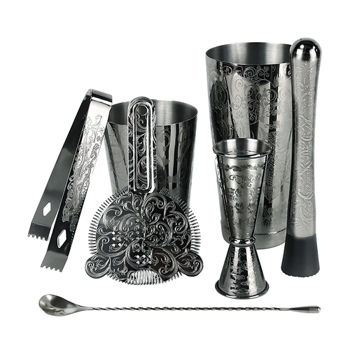 Food Grade Stainless Steel Cocktail Shaker Set Designed Bartender Tools Boston Shaker Set China Supplier