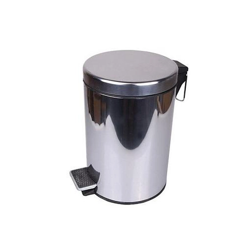 3 litros de aço inoxidável Matte Pedal Bin