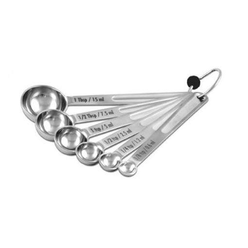 7PCS / 설정 스테인레스 스틸 계량 스푼