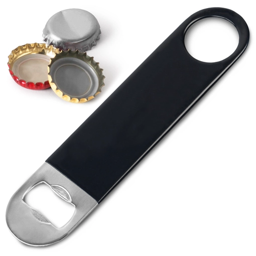 Bar Blades Bottle Opener Vinyl Coated Black
