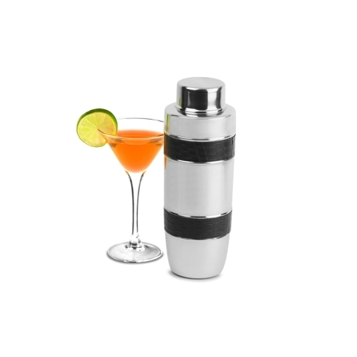 黑色条带不锈钢调酒器