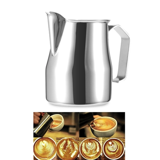 RVS Latte Art Jug Melkbeker Melkschuimende Werper Stainless Steel Milk Cup manufacturer china