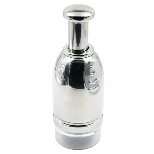 Edelstahl Zwiebelschneider Handschnitt Knoblauch EB-KA01