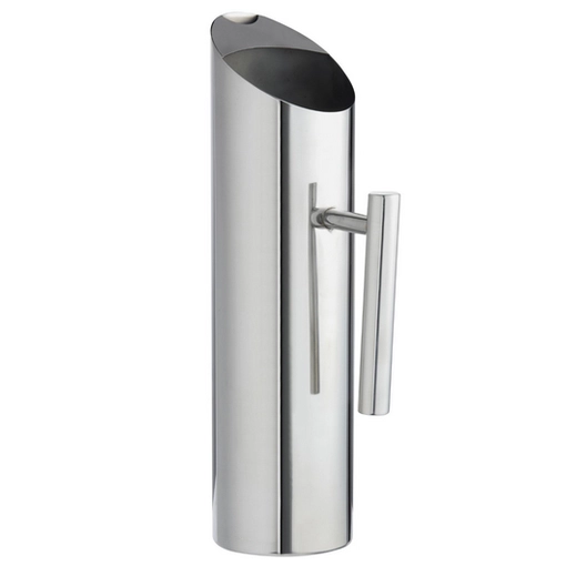 Stainless Steel Water Pitcher with Ice Guard 60 Oz