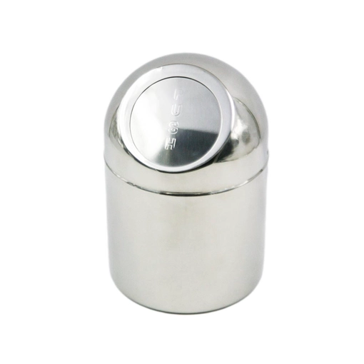 Aço inoxidável mesa Waster lixo Tabela bin pode Mini ash-bin EB-P17