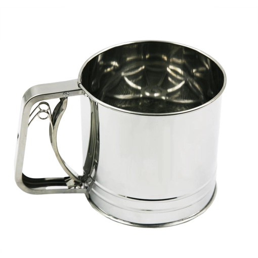 Stainless steel cup shape flour sifter mini  flour sieve EB-KA62