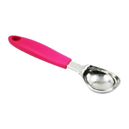 Stainless steel spoon ice cream Scoop with plastic handles  EB-TW44