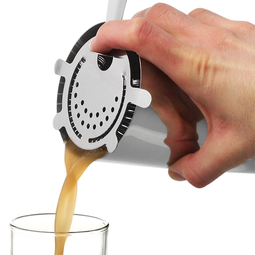stainless steel cocktail strainer China, Stainless Steel Copper Plated Bar Strainer, China Kitchenware Supplier