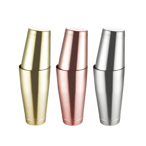 Set Boston Shaker ponderato in acciaio inossidabile