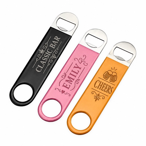 Stainless Steel Bar Blade Bottle Opener