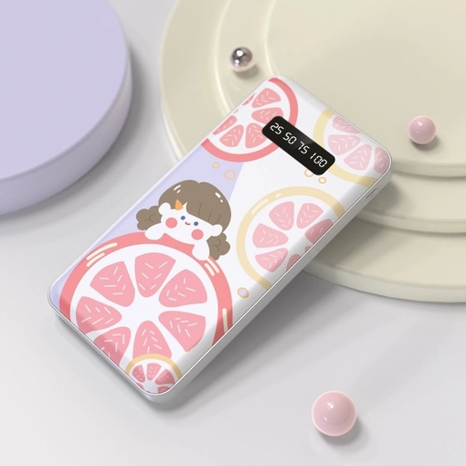 Cartoon Powerbank mit Dual-LED-Licht EG0261