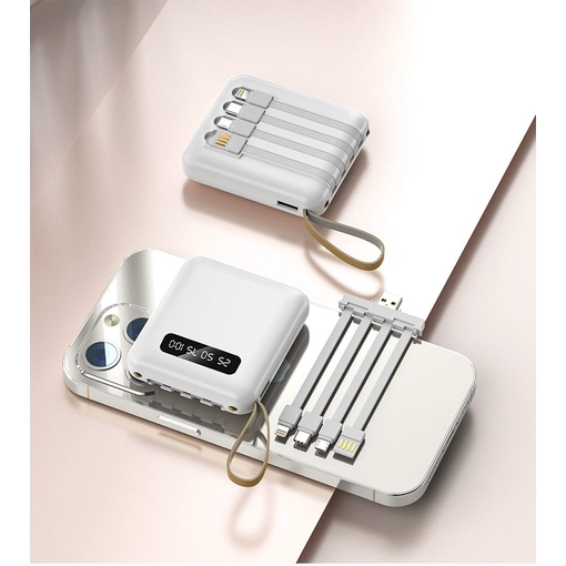 Mini-Powerbank mit Dual-LED-Licht EG0264