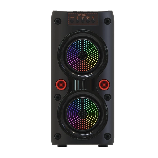新しいハイエンド製品ポータブルフラッシュ Bluetooth カラフルなライトスピーカー電話ホルダー付き NSP-0301