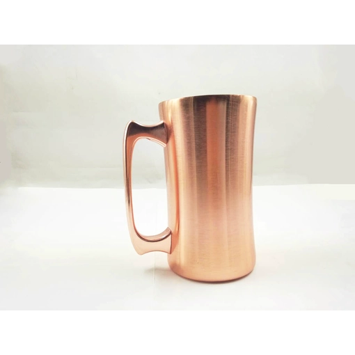 Rose Gold Double-Wall Stainless Steel Beer Mug