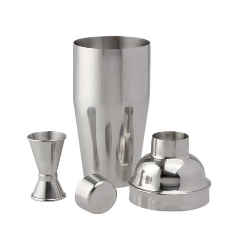 Premium-Cocktail Shaker & Mixer Set Bonus Jigger Perfection barsieb Kit