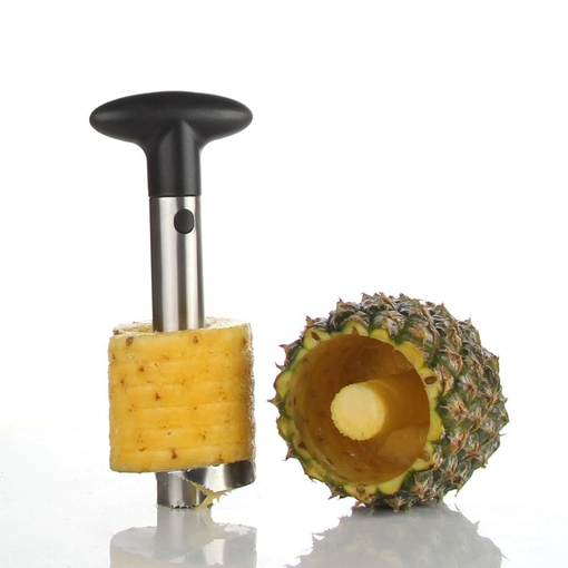 Stalen ananas Peeler stam Remover messen afkomstig zijn uit roestvrij staal meten lepel fabriek