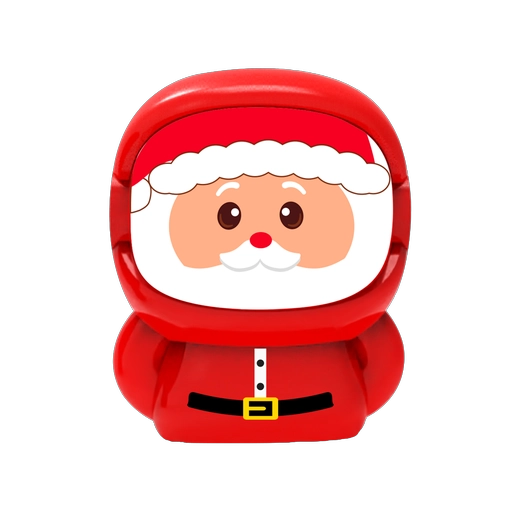 Altoparlante Bluetooth di Babbo Natale che cambia volto