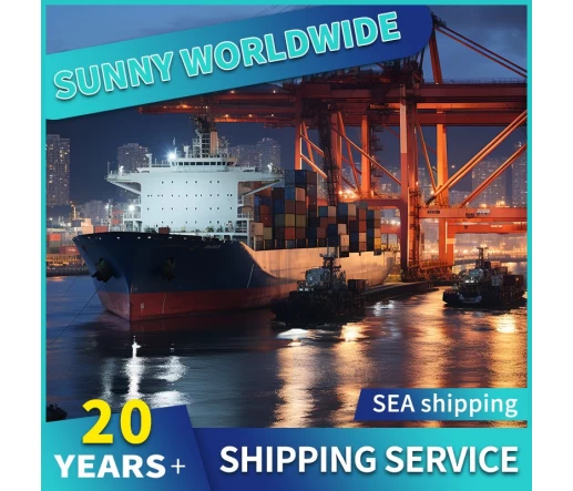 Top 10 Sea Shipping Agent Logistics China nach USA/Großbritannien/Kanada/Europa Versand