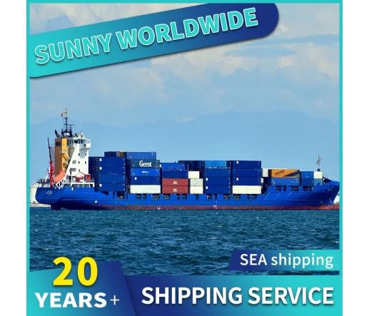 günstigster Seefrachtagent für den Versand von Produkten von China nach Deutschland, Tür-zu-Tür-Logistikdienstleistungen