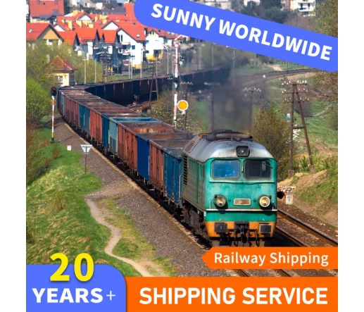 SWWLS Best International Shipping Agent with DDP DDU DAP Dropshipping Railway Freight to Dubai Cheap Shipping